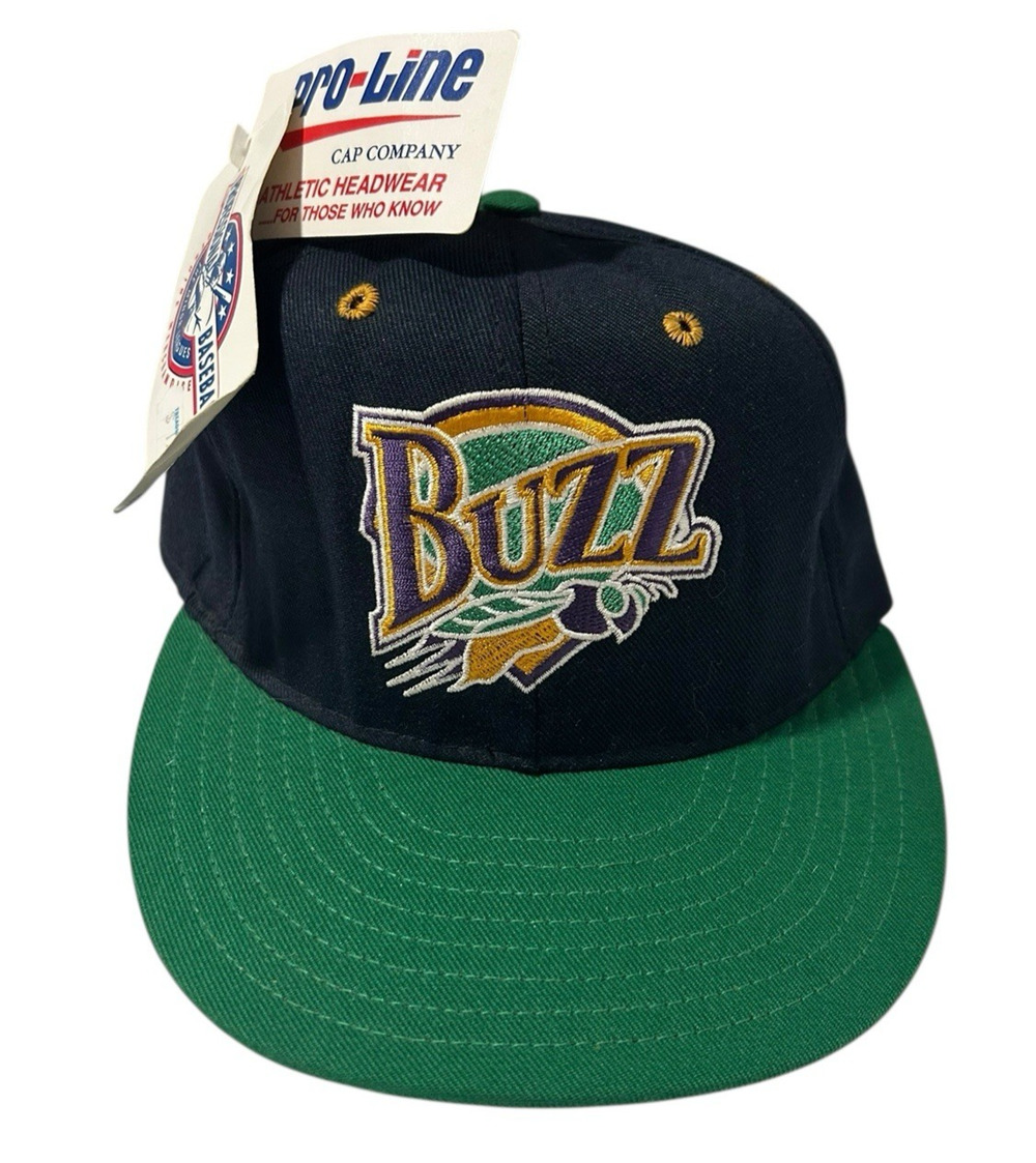 Vtg Salt Lake Buzz Milb Twins Hat Fitted 6 3/4 Wool Baseball USA PRO-LINE NWT